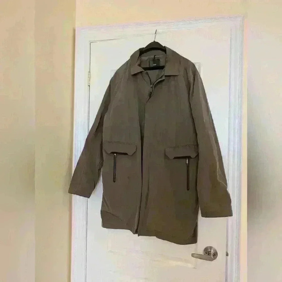 Men's XL Tumi dark  green/brown jacket - Picture 1 of 9
